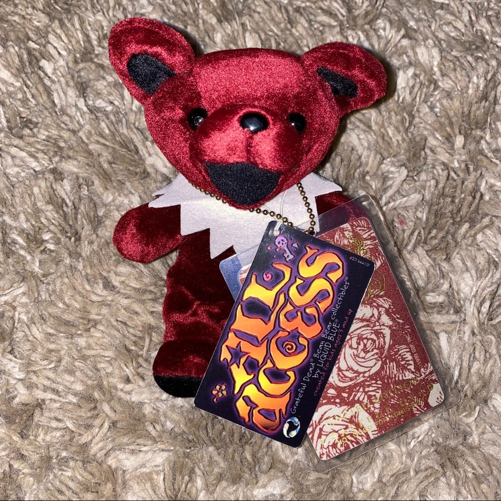 Vintage Grateful Dead 7” Plush Bear